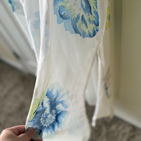 Old Navy White Floral Maxi Dress with Ruffle Sleeves. Size XL NWT - Picture 7 of 15